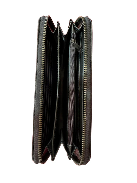 Portofel Piele Femei Negru