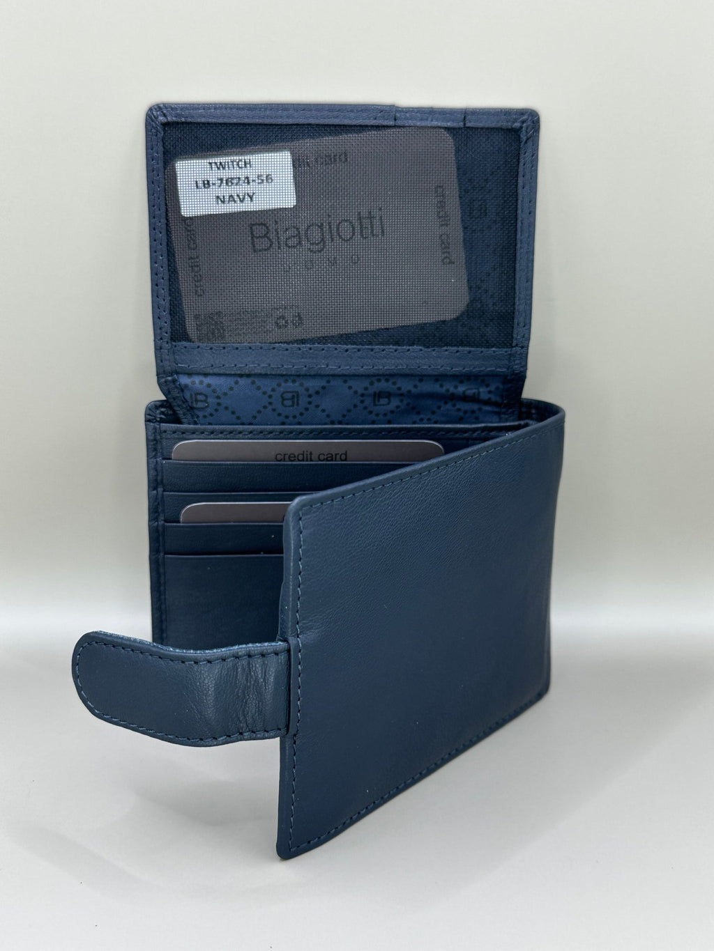 Portofel din piele pentru bărbați Biagiotti - Lori Shoes