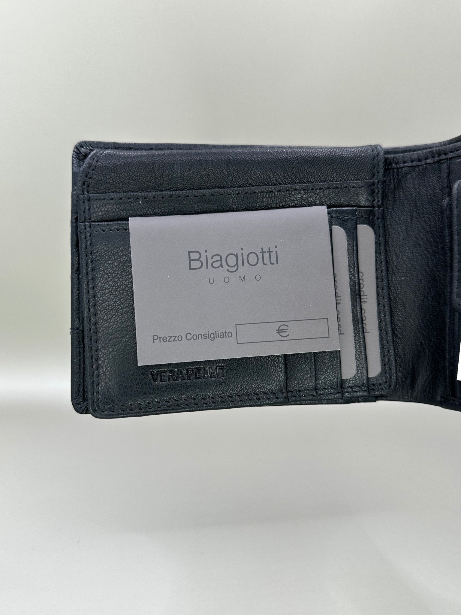Portofel din piele pentru bărbați Biagiotti 7611 - 56 - Lori Shoes